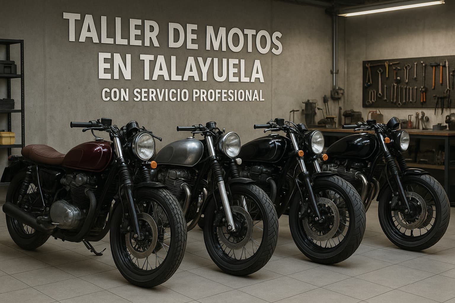 Taller de Motos en Talayuela con Servicio Profesional